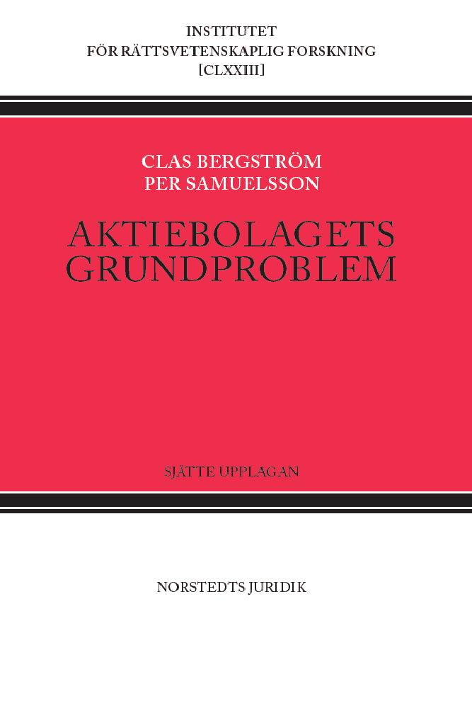 Bergström, Clas | Samuelsson, Per | Aktiebolagets grundproblem