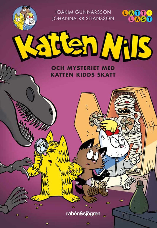 Gunnarsson, Joakim | Kristiansson, Johanna | Katten Nils och mysteriet med Katten Kidds skatt