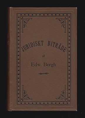 Bergh, Edward | Juridiskt Biträde : för hwar man