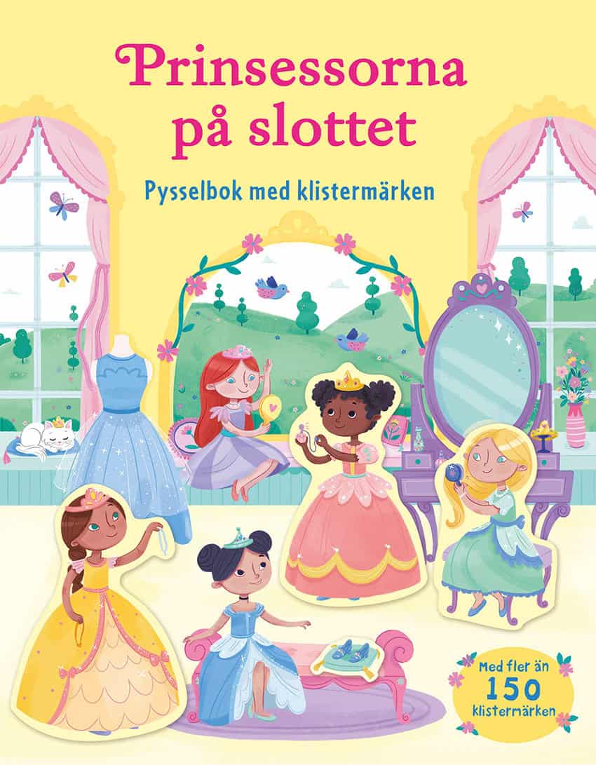 Young, Caroline | Prinsessorna på slottet : Pysselbok med klistermärken