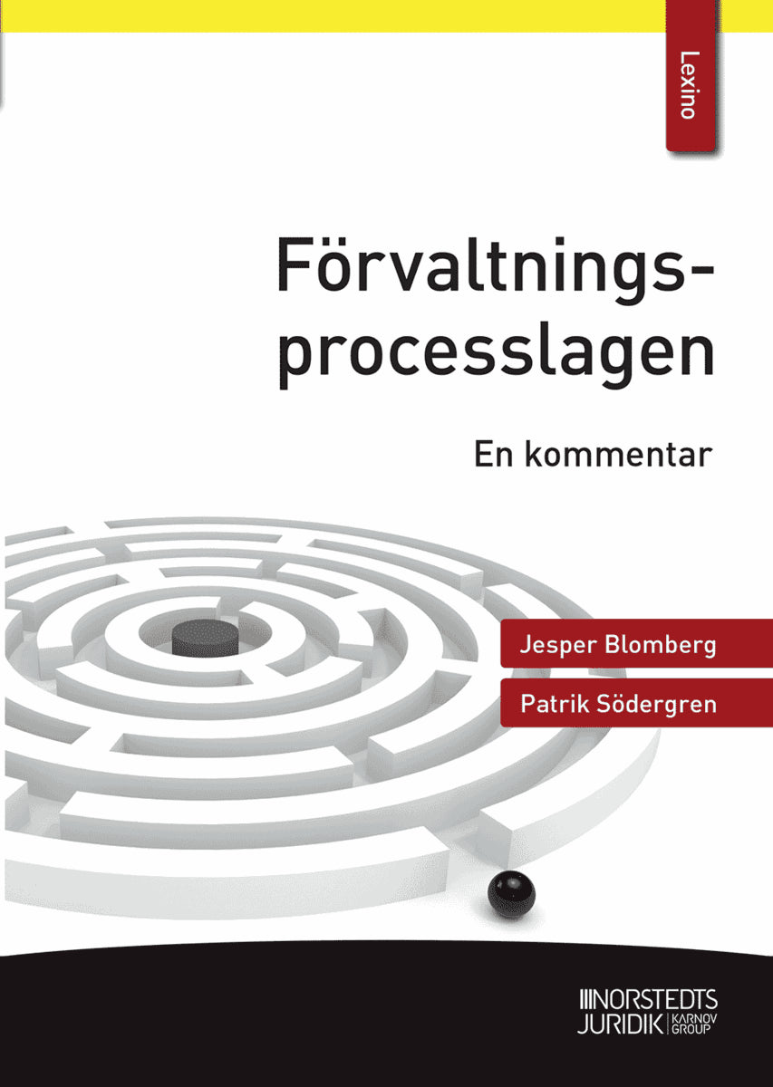 Blomberg, Jesper | Södergren, Patrik | Förvaltningsprocesslagen : En kommentar