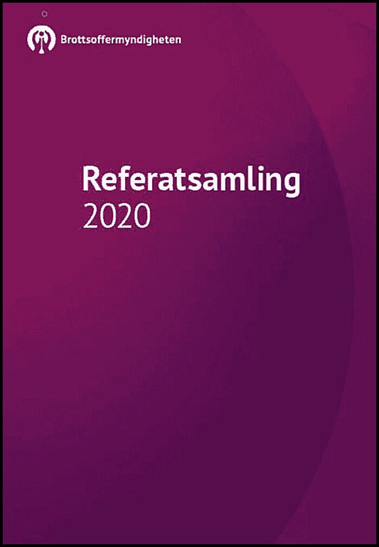 Brottsoffermyndighetens referatsamling 2020