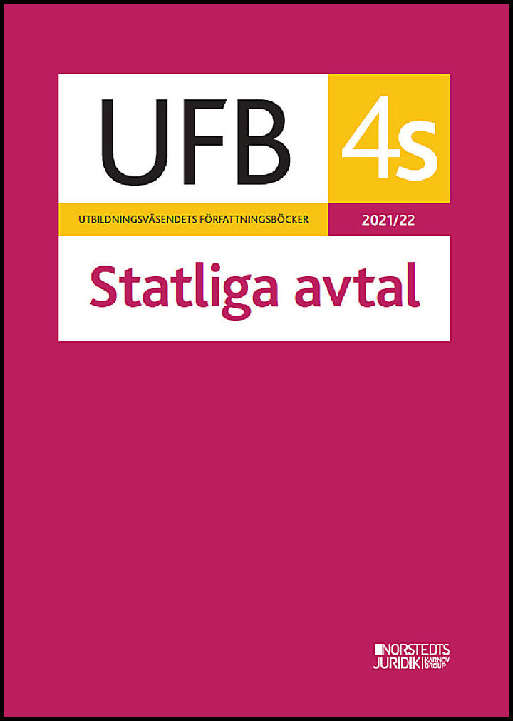 UFB 4 S Statliga avtal 2021/22