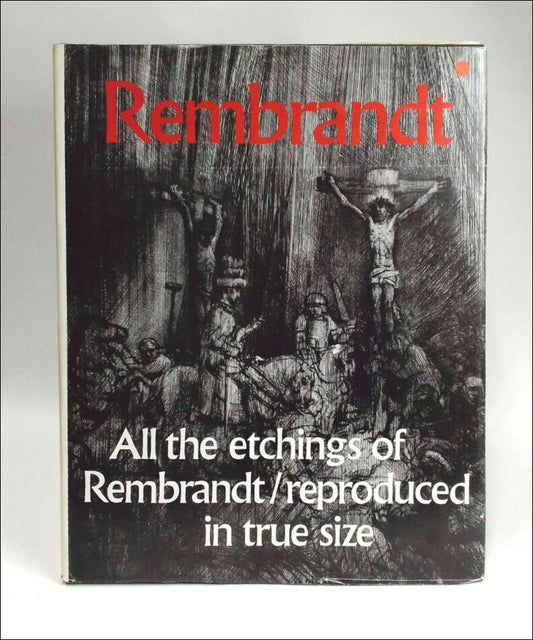 Rembrandt : All the etchings reproduced in true size : 312 illustrations 3 outsize sheets