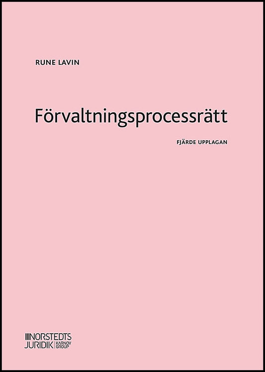 Lavin, Rune | Förvaltningsprocessrätt