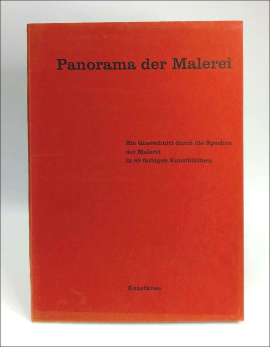 Thivolet, Marc | Panorama der Malerei | Panorama över måleriets världshistoria : Ein Querschnitt durch die Epochen der M...