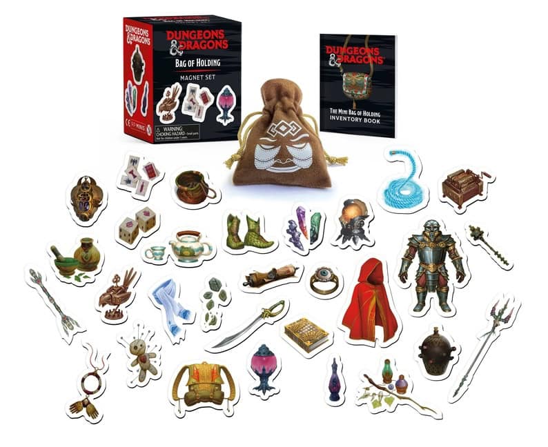 Brenna Dinon, Dungeons & Dragons | Dungeons & Dragons : Bag Of Holding Magnet Set