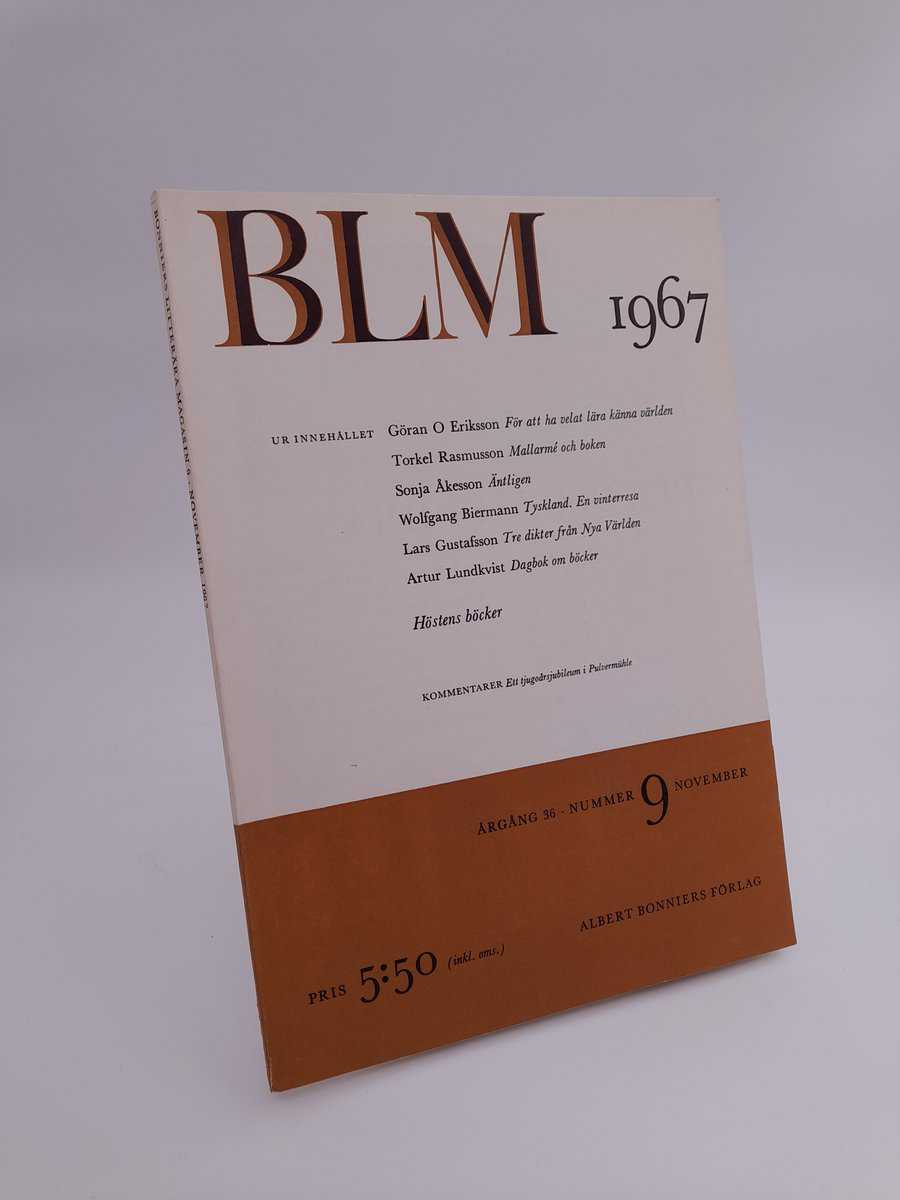 Bonniers litterära magasin | 1967/9