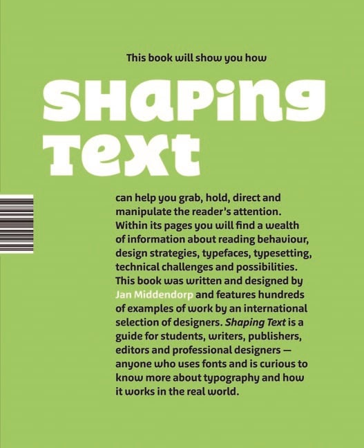 Middendorp, Jan | Shaping text