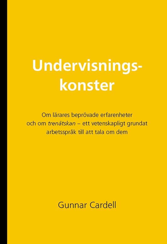Cardell, Gunnar | Undervisningskonster