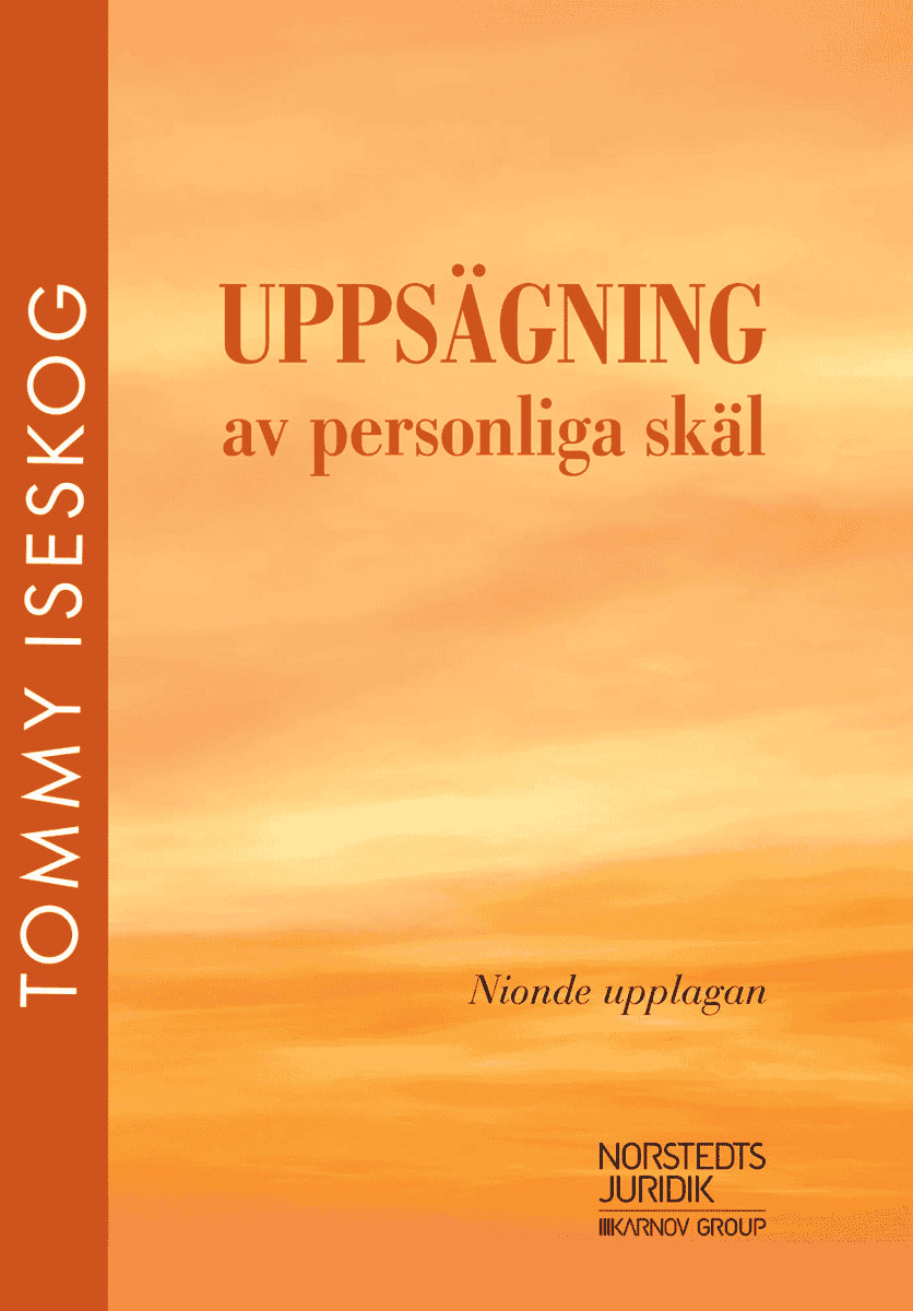 Iseskog, Tommy | Uppsägning av personliga skäl