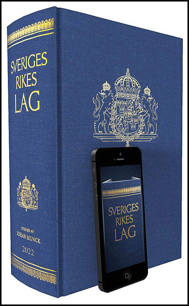 Munck, Johan [red.] | Sveriges Rikes Lag 2022 (klotband)