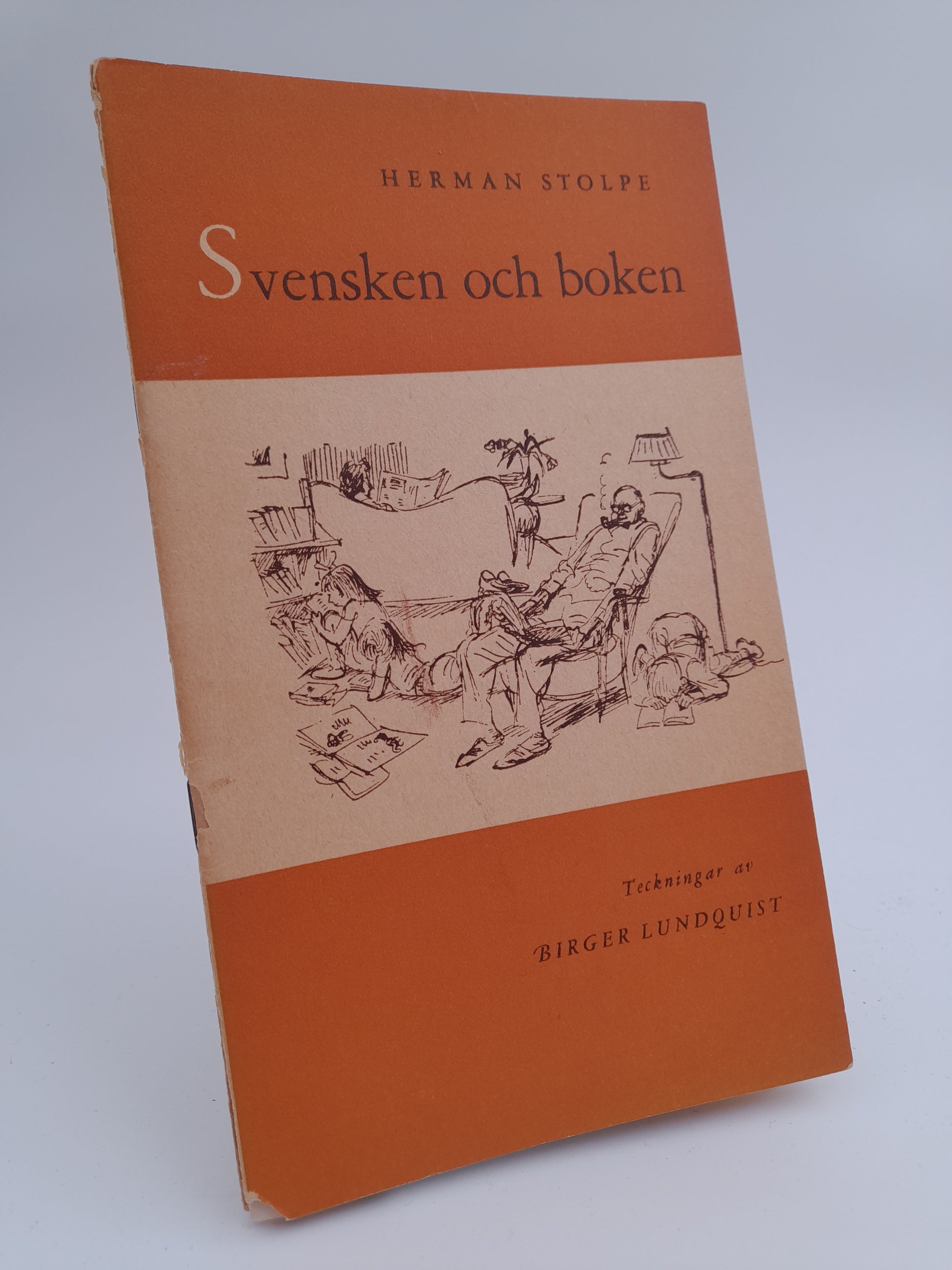 Stolpe, Herman | Svensken och boken