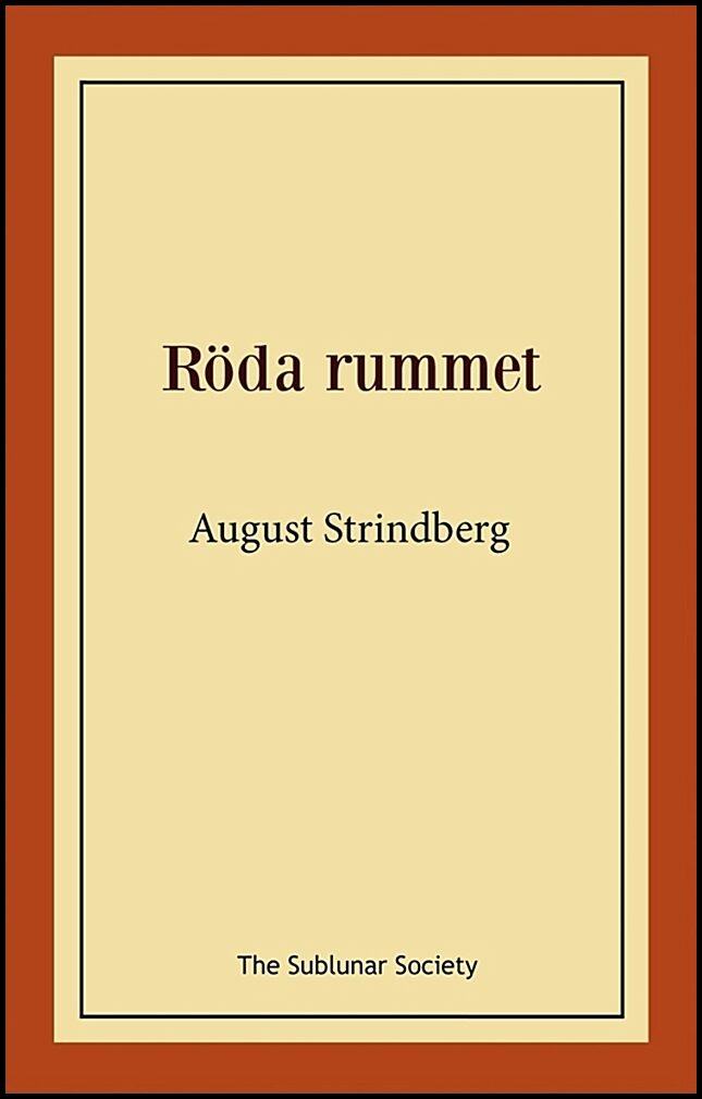 Strindberg, August | Röda rummet