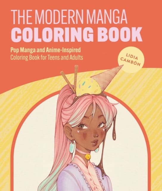 Cambon, Lidia | The Modern Manga Coloring Book