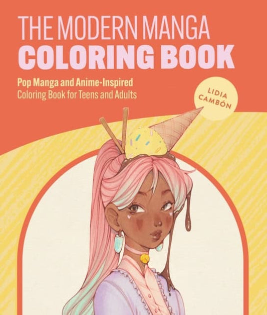 Cambon, Lidia | The Modern Manga Coloring Book