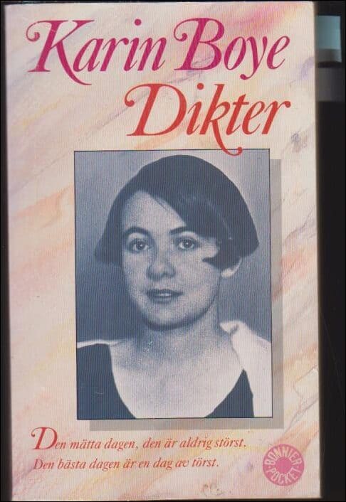 Boye, Karin | Dikter