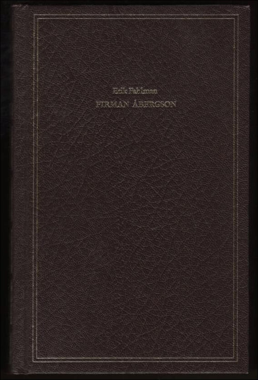 Fahlman, Erik | Firman Åbergson