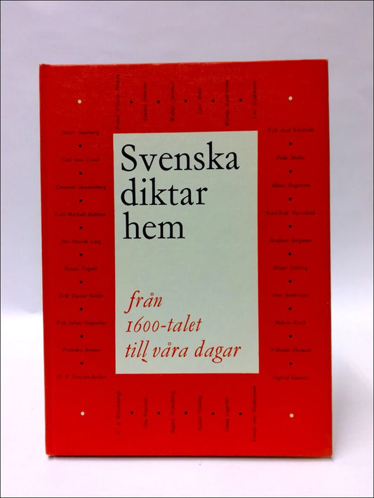 Yrlid, Rolf (text) | Terje, Ola (foto) | Svenska diktarhem : En kuturhistorisk bilderbok med 32 svenska författarmiljöer...