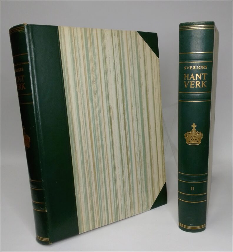 Niléhn, Nils (red.) | Sveriges hantverk : En bok om dess förflutna och nutid, om dess utövare i hem och arbete, samhälle...