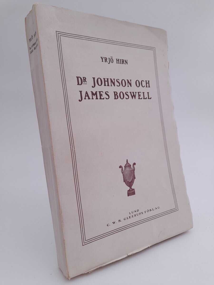 Hirn, Yrjö | Dr. Johnson och James Boswell : En bok om engelskt liv och lynne