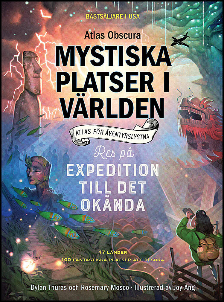 Thuras, Dylan| Mosco, Rosemary | Atlas Obscura : Mystiska platser i världen - atlas för äventyrslystna