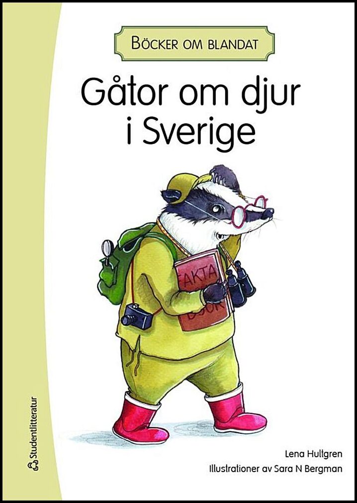 Hultgren, Lena | Böcker om blandat : Gåtor om djur i Sverige