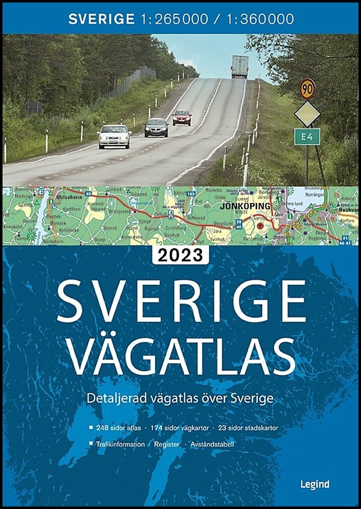 Sverige vägatlas 2023