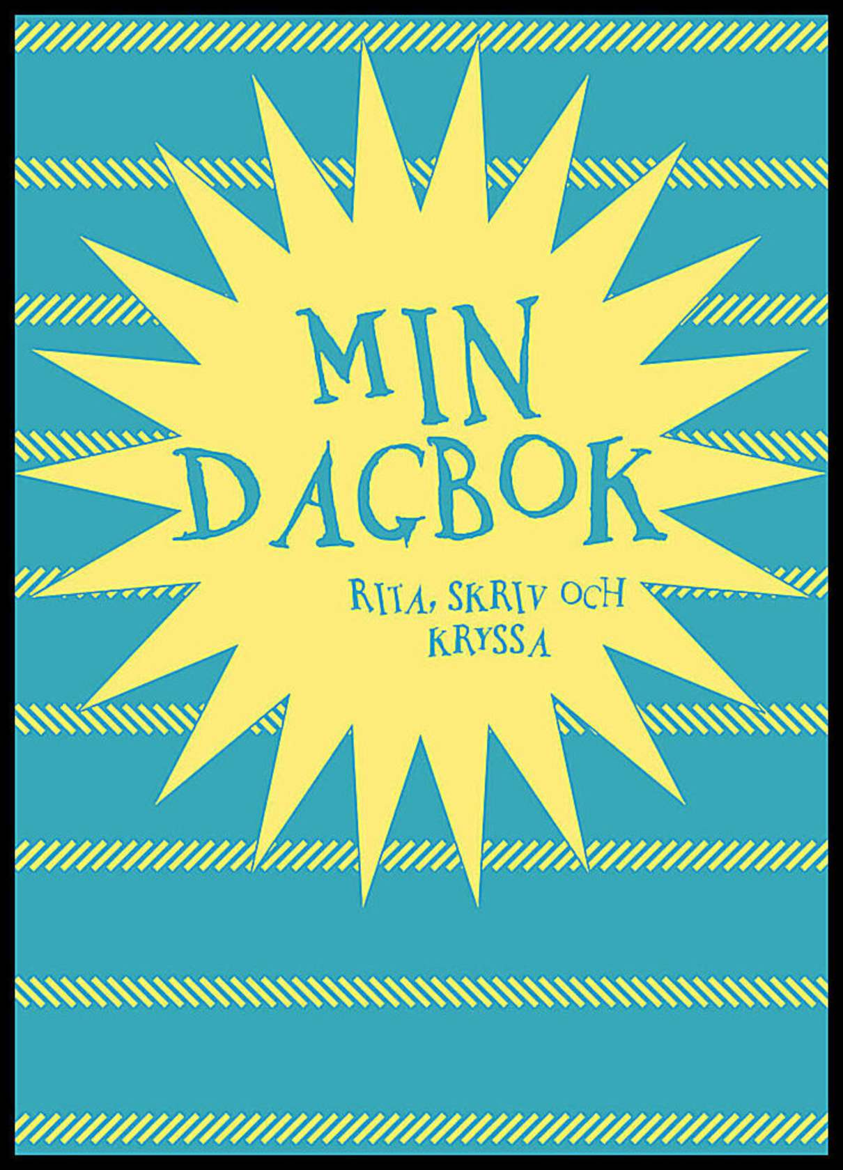 Henson, David | Min dagbok : Rita, skriv och kryssa (blå)