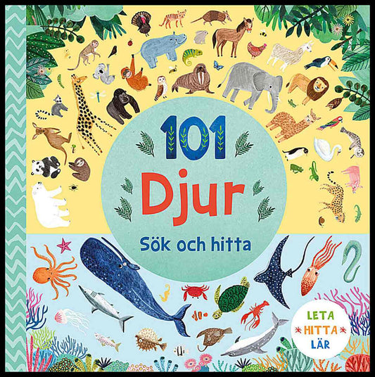 Jones, Rebecca | 101 djur : Sök och hitta