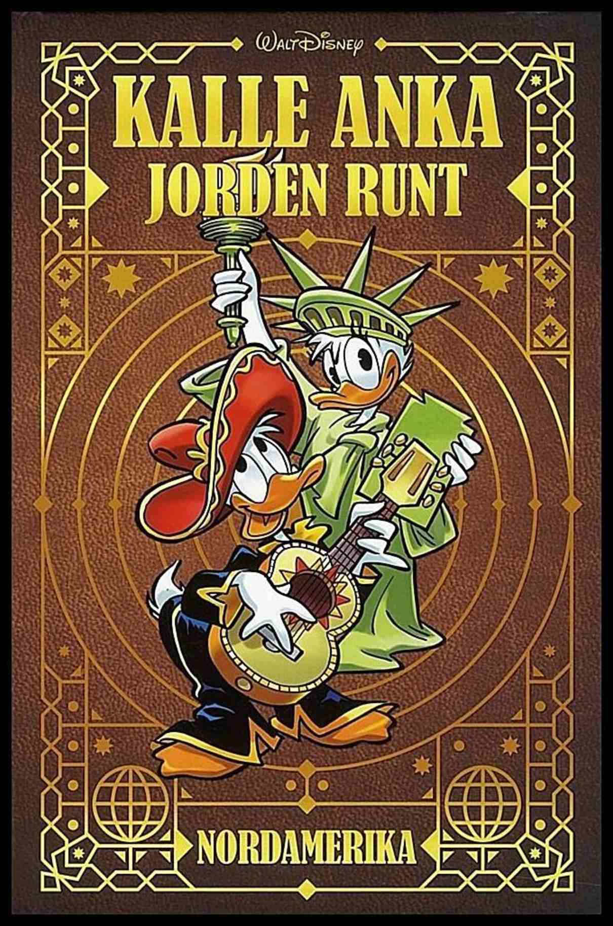 Kalle Anka Jorden runt, bok 6 Nordamerika