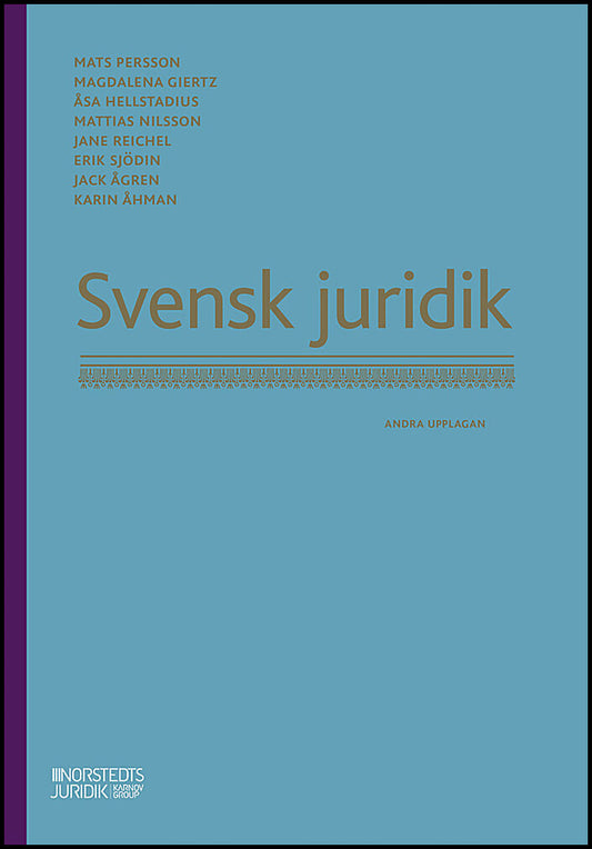 Persson, Mats | Giertz, Magdalena | Hellstadius, Åsa | Svensk juridik