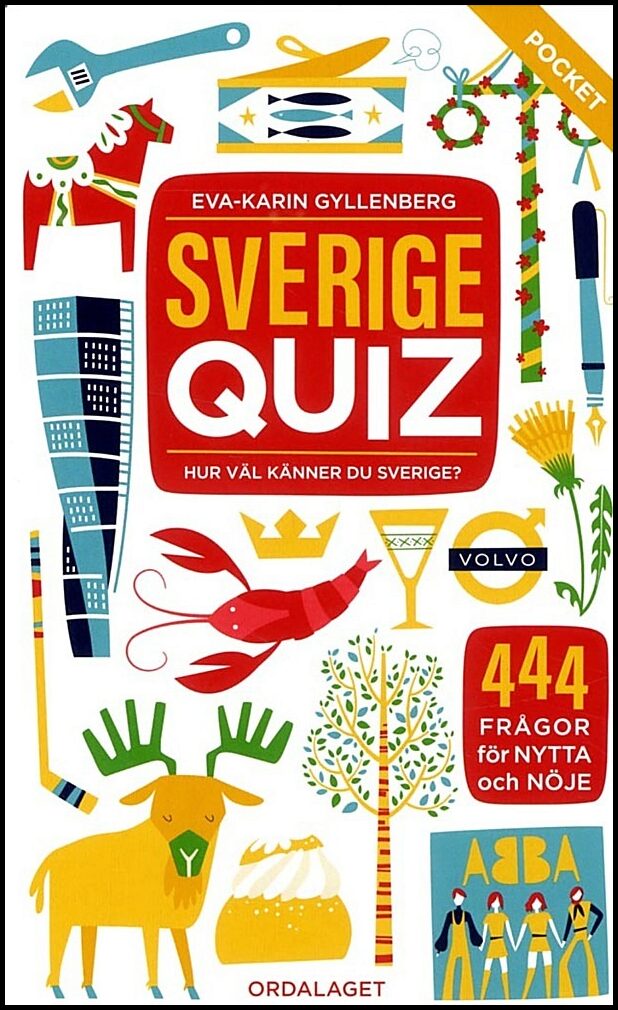 Gyllenberg, Eva-Karin | Sverigequiz : Hur väl känner du Sverige?