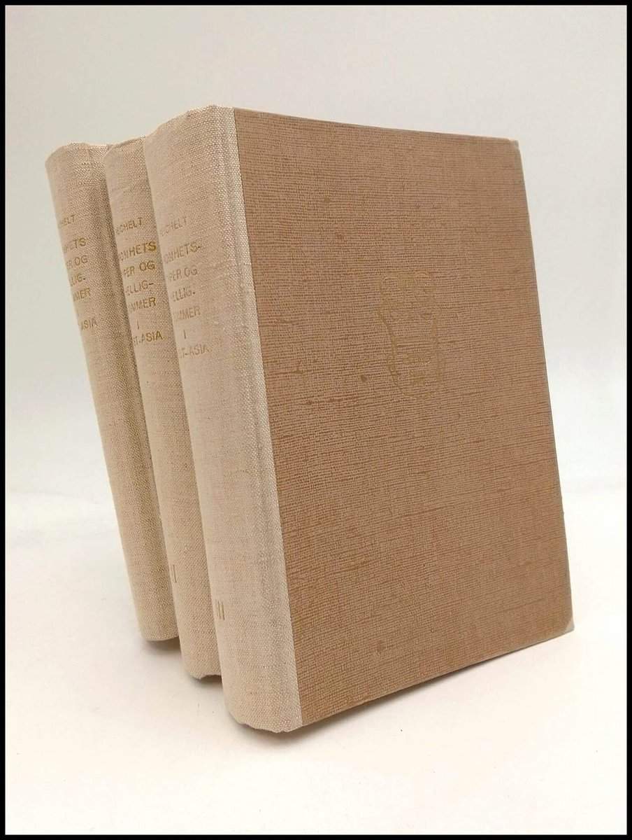 Reichelt, Karl Ludvig | Fromhetstyper og helligdommer i öst-asia I-III : En religionsåsykologisk undersökelse Bak buddhi...