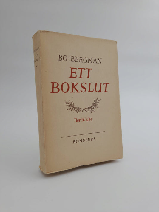 Bergman, Bo | Ett bokslut : Berättelse