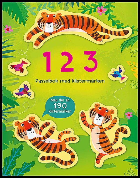 Beecham, Alice | 1 2 3 : Pysselbok med klistermärken