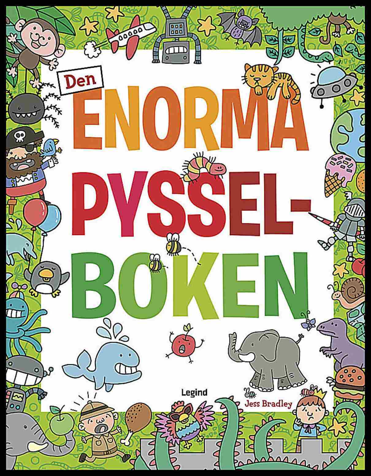 Bradley, Jess | Den enorma pysselboken