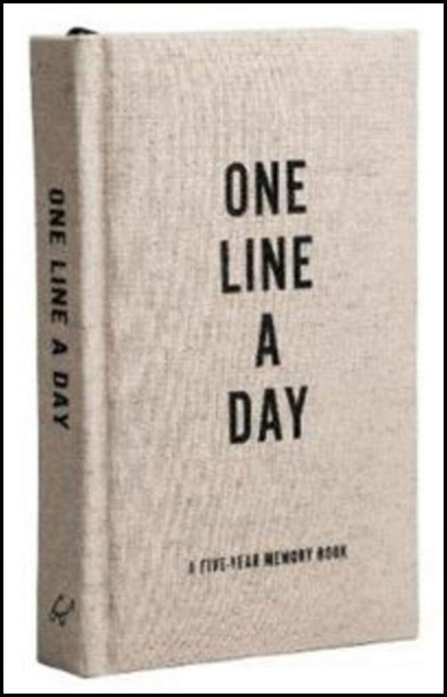 Chronicle Books | Canvas One Line a Day : A Five-Year Memory Book