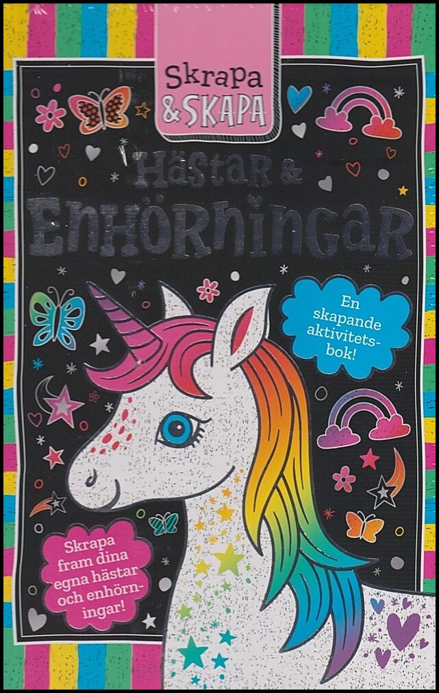 Berthelson, Malin | Hästar och enhörningar : En skapande aktivitetsbok