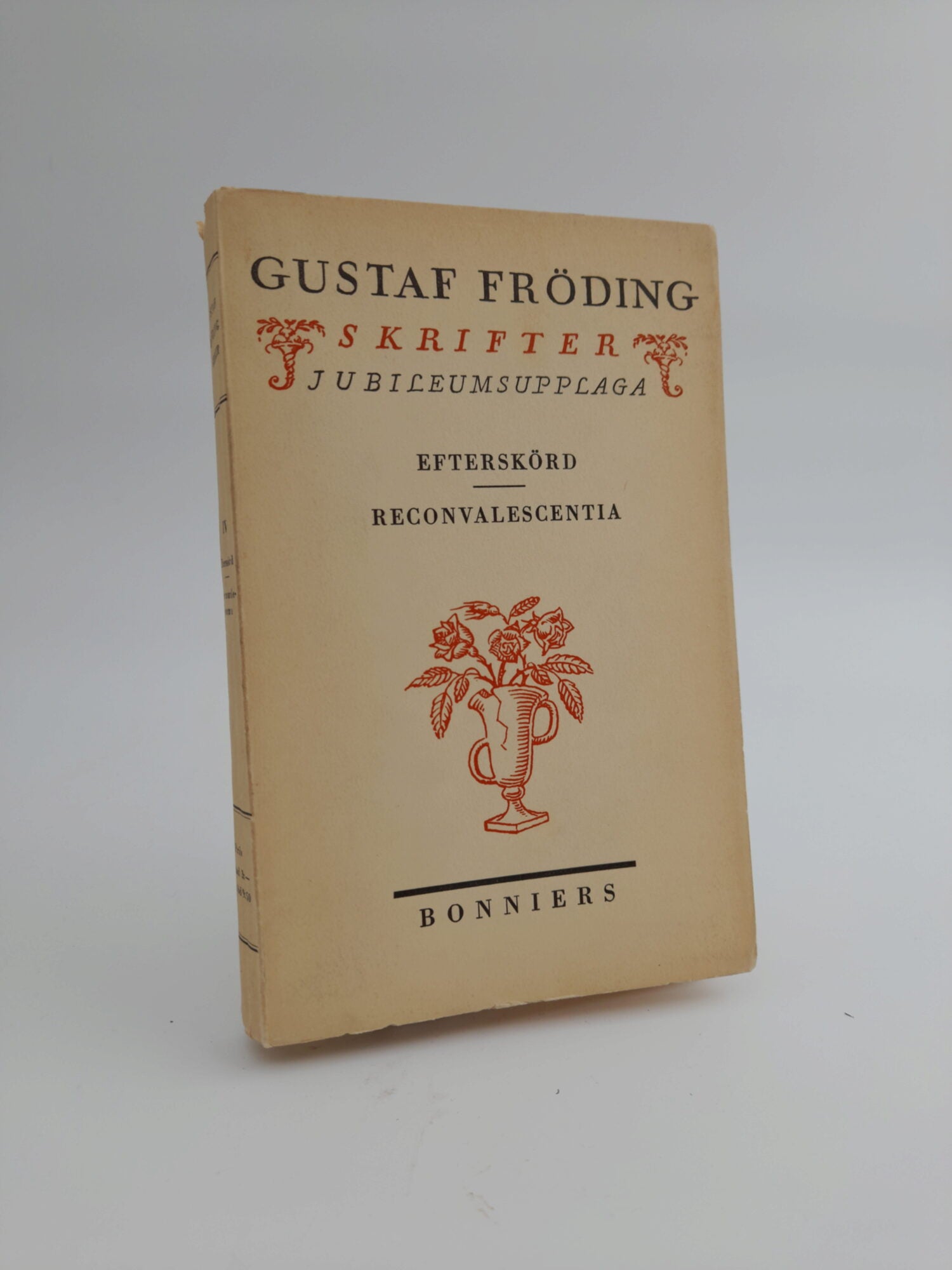 Fröding, Gustaf | Efterskörd | Reconvalescentia