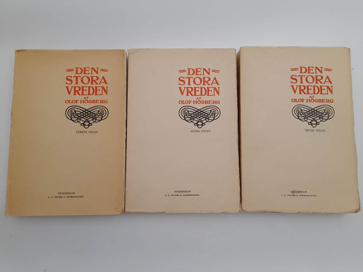 Högberg, Olof | Den stora vreden : 3 vol.