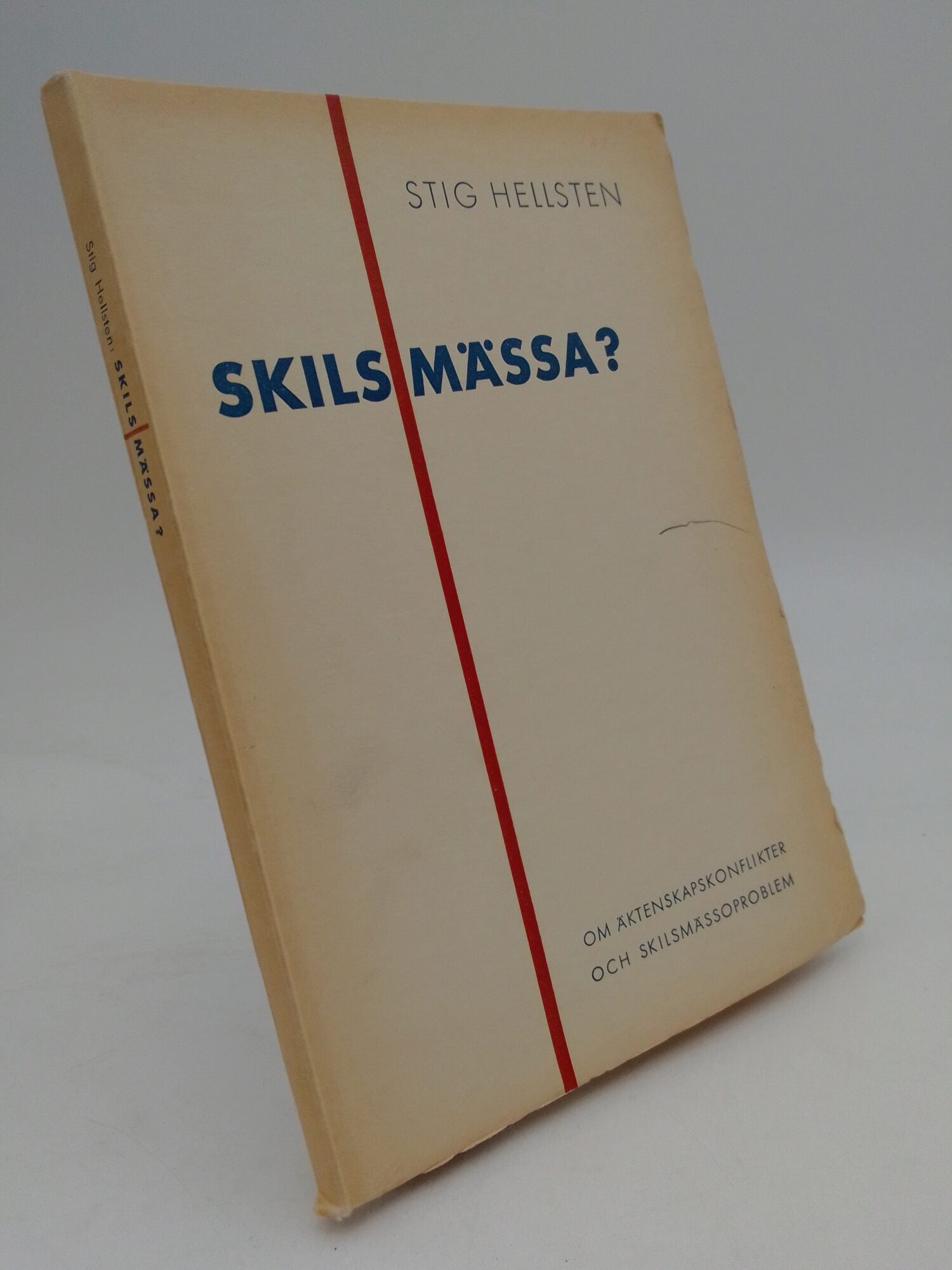 Hellsten, Stig | Skillsmässa? : Om äktenskapskonflikter och skillsmässoproblem