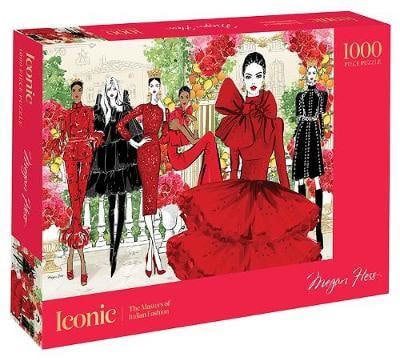 Hess, Megan | Iconic : 1000-Piece Puzzle - The Masters of Italian Fashion
