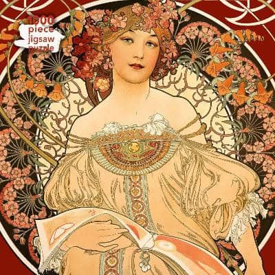 Adult Jigsaw Puzzle Alphonse Mucha : Reverie