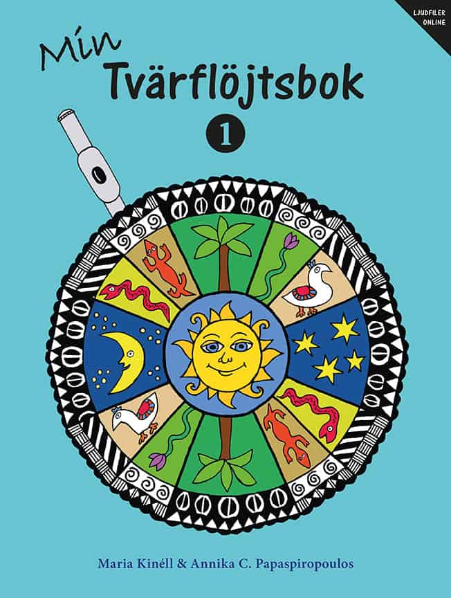 Kinéll, Maria | Papaspiropoulos, Annika C. | Min tvärflöjtsbok 1 ljudfiler online