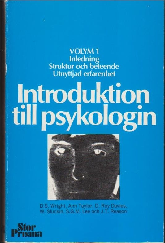 Wright, D. S. & Taylor, Ann m. fl. | Volym 1 Inledning. Struktur och beteende. Utnyttjad erfarenhet