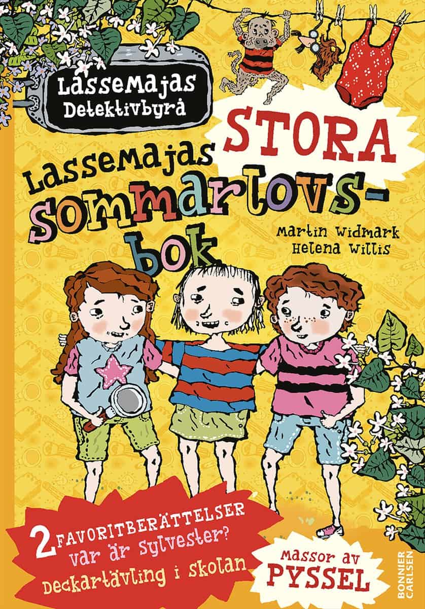 Widmark, Martin | LasseMajas stora sommarlovsbok. Deckartävling i skolan & Var är Sylvester?