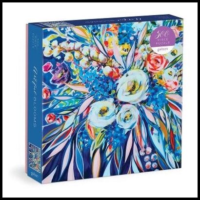 Galison | Artful Blooms 500 Piece Puzzle