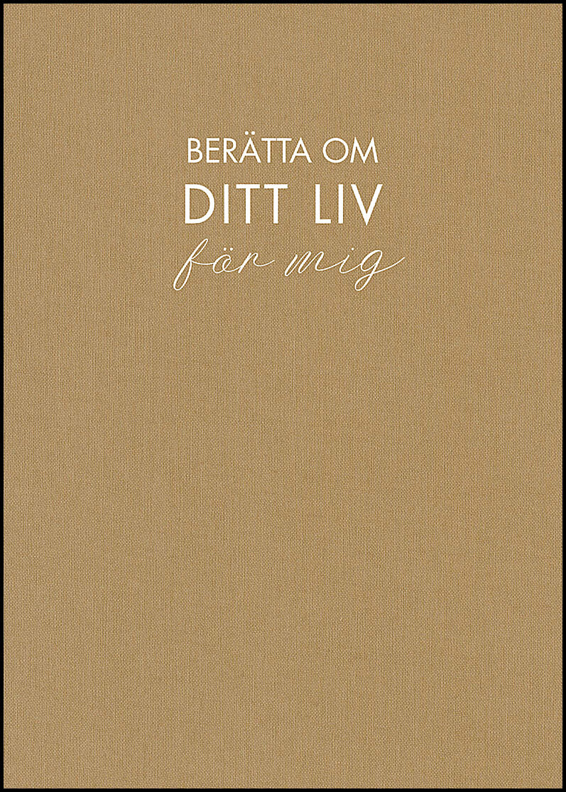 Bang-Melchior, Sara | Berätta om ditt liv för mig  (natur)