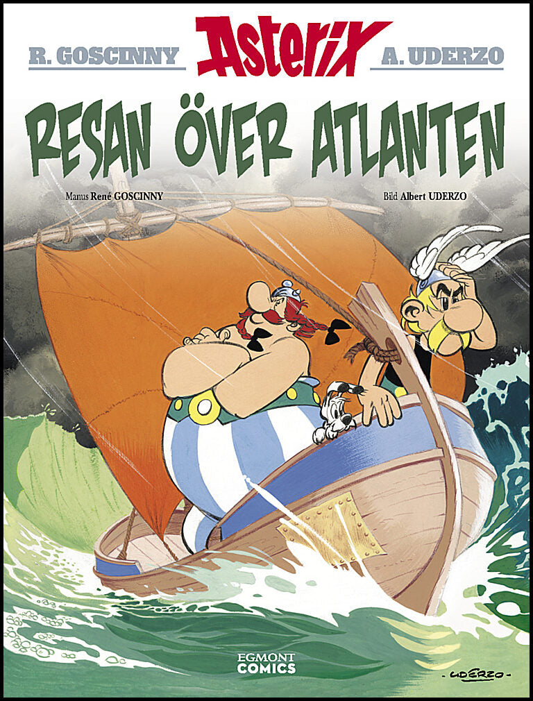 Goscinny, René | Resan över atlanten